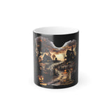 "Haunted House" Color Morphing Mug, 11oz