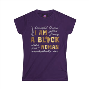 "I am" Black Woman Tee