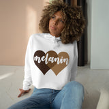 Melanin L.O.V.E. Crop Hoodie