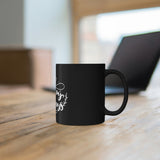 11oz Black Mug