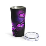 Orchid Butterfly Tumbler 20oz