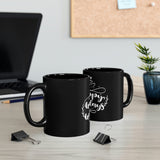 11oz Black Mug