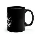 11oz Black Mug